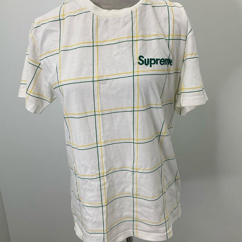 Supreme Grid T-shirt Sz-L (2019)